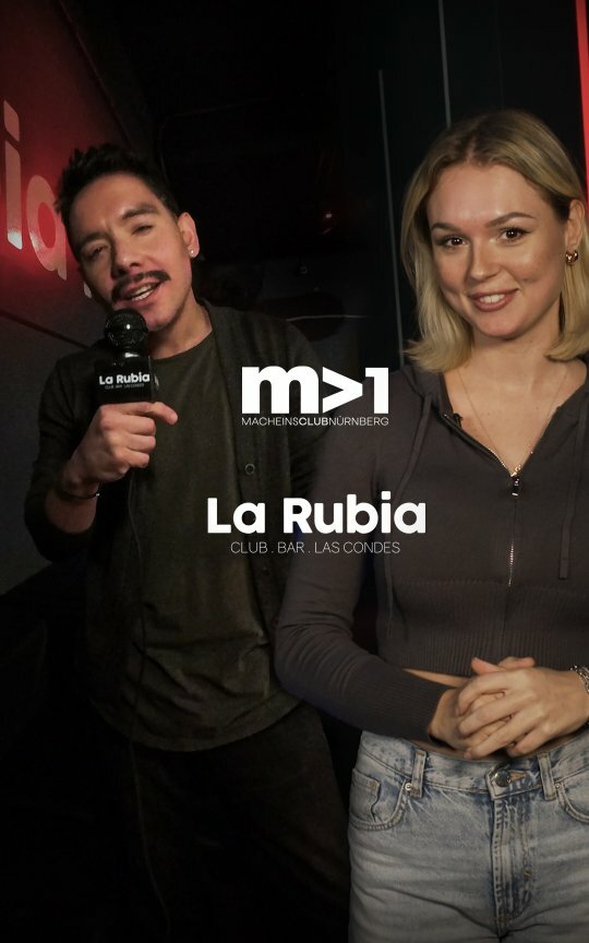 Das MACH1 🇩🇪 grüsst CLUB LA RUBIA in Santiago de Chile 🇨🇱 LA RUBIA TV en contacto con MACH1, nuestro partner club en Alemania Germany meets Chile 🫶 Europe meets Latinamerica 🌎 @mach_eins @clublarubia #macheinsclub #clublarubia #germany #chile #nuernberg #santiagodechile #aroundtheworld